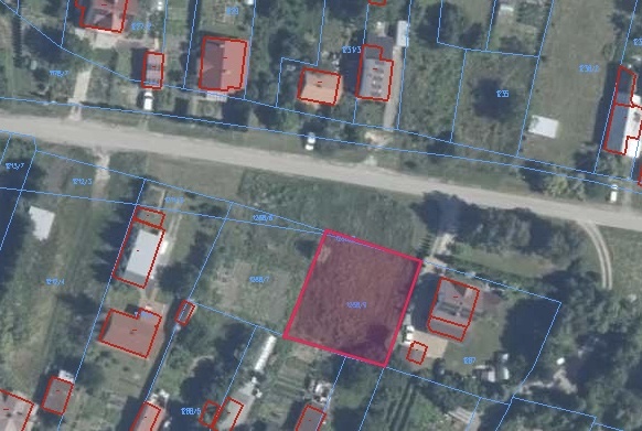 Działka na sprzedaż w Krasnystaw Krasnystaw Kościuszki o powierzchni 646 mkw