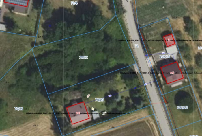 Działka na sprzedaż w Góra Kalwaria  Wolska o powierzchni 1177 mkw