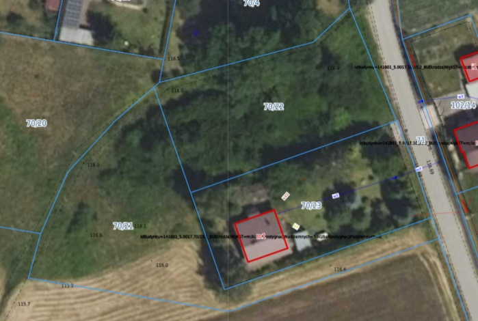 Działka na sprzedaż w Góra Kalwaria  Wolska o powierzchni 1497 mkw