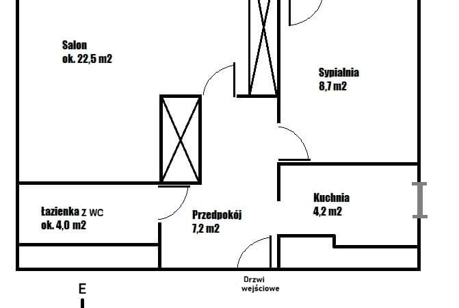 Mieszkanie na sprzedaż w Warszawa Wola Okopowa 16 o powierzchni 46 mkw