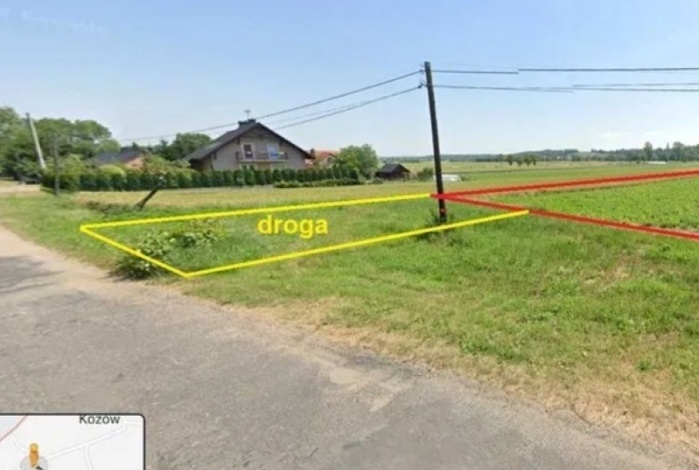 Działka na sprzedaż w Złotoryja   o powierzchni 1300 mkw