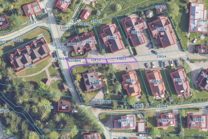 Działka na sprzedaż w Kościelisko Kościelisko  o powierzchni 255 mkw