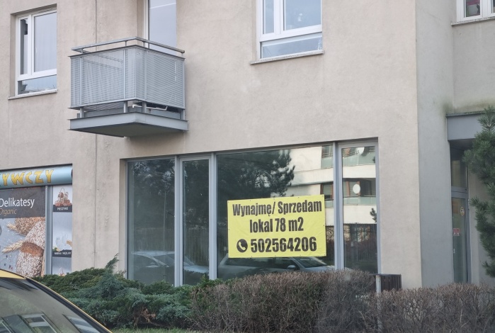 Komercja na wynajem w Warszawa Mokotów Przejazd 6 o powierzchni 77 mkw