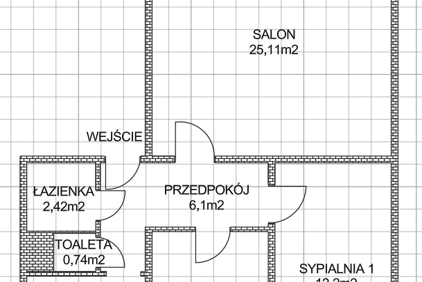 Mieszkanie na sprzedaż w Pabianice Pabianice Janke o powierzchni 61 mkw