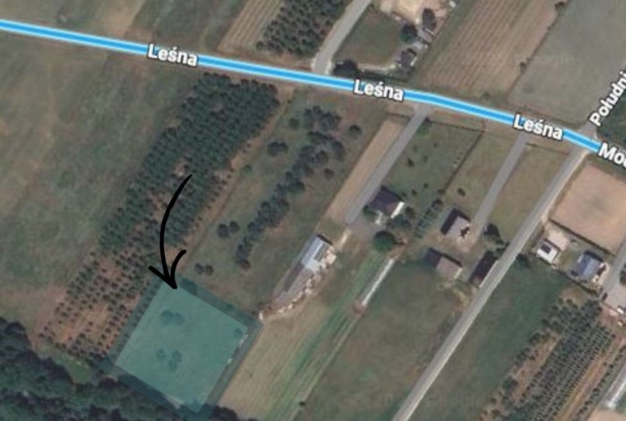 Działka na wynajem w Tarczyn  Leśna o powierzchni 2700 mkw