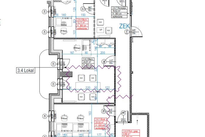 Komercja na wynajem w Warszawa Wola Żelazna 59 o powierzchni 116 mkw