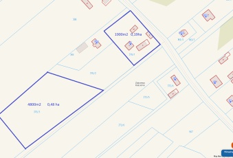 Działka Sprzedam mazowieckie Mała Wieś Zakrzewo Kościelne-3