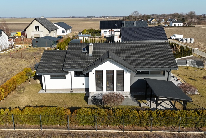 Dom na sprzedaż w Kiszkowo Sroczyn Osiedle Słoneczne o powierzchni 106 mkw