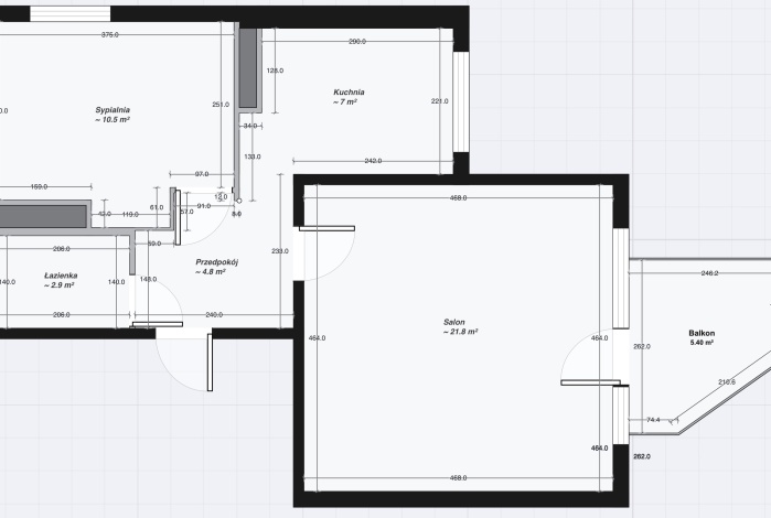 Mieszkanie na sprzedaż w Warszawa Ursynów Służby Polsce 1 o powierzchni 47 mkw