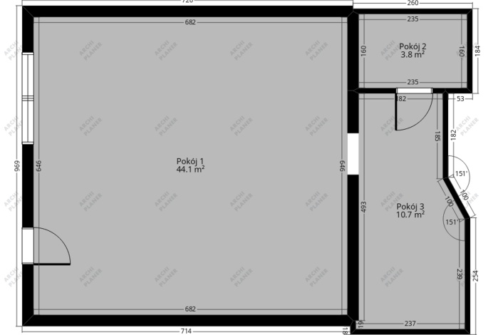 Komercja na wynajem w Włocławek Grodzkie 3-go Maja o powierzchni 60 mkw