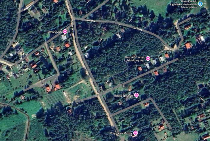 Działka na sprzedaż w Świętajno Kierwik  o powierzchni 650 mkw