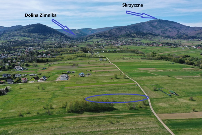 Działka na sprzedaż w Lipowa Lipowa Promienna o powierzchni 968 mkw