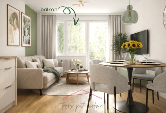 Mieszkanie sprzedaż Kraków Nowa Huta os. Kolorowe 55 mkw Mieszkanie Sprzedam małopolskie Kraków Nowa Huta-1