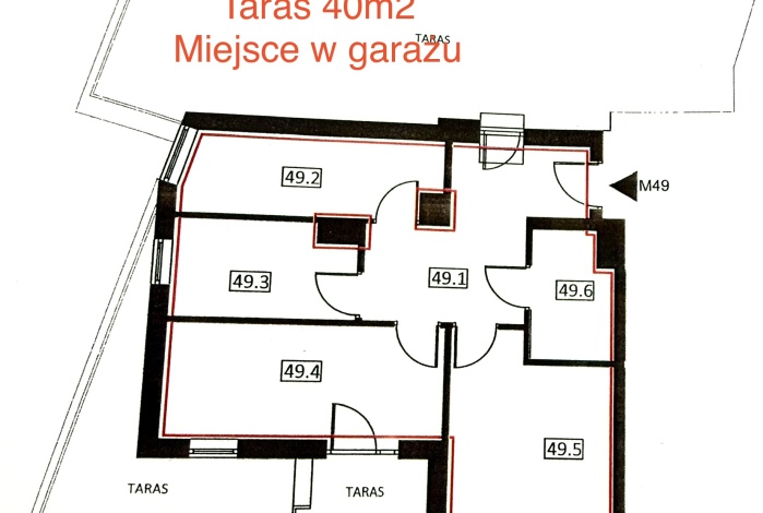 Mieszkanie na sprzedaż w Kraków Podgórze Lubostroń 20 o powierzchni 54 mkw