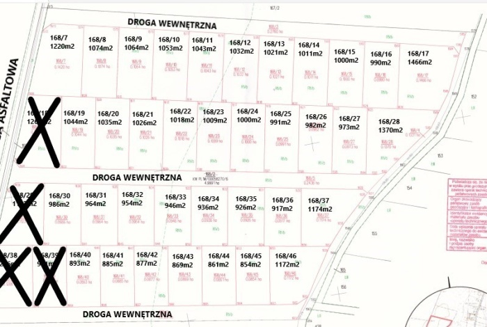 Działka na sprzedaż w Wiśniewo Wiśniewo  o powierzchni 854 mkw