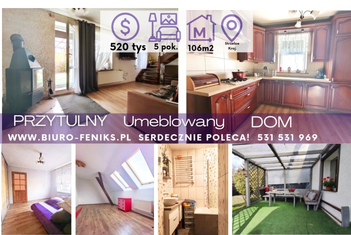 Dom na sprzedaż w Strzelce Krajeńskie   o powierzchni 106 mkw