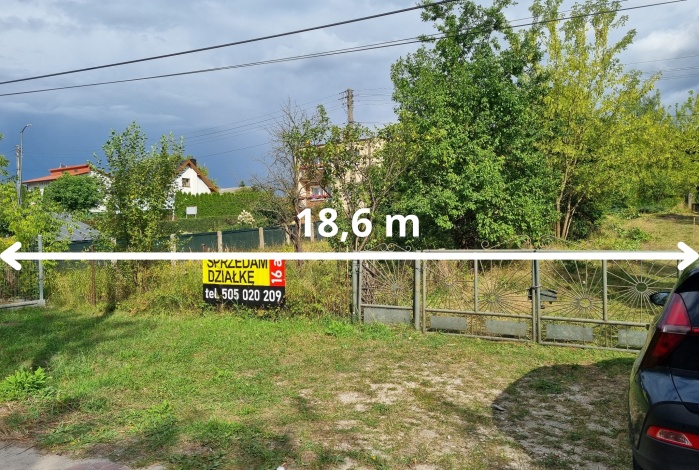 Działka na sprzedaż w Sędziszów  Klimontowska o powierzchni 1629 mkw