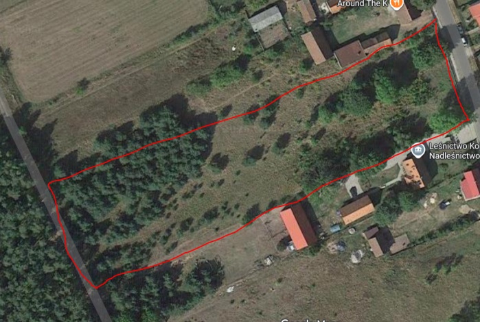 Działka na sprzedaż w Rozogi Faryny  o powierzchni 5823 mkw