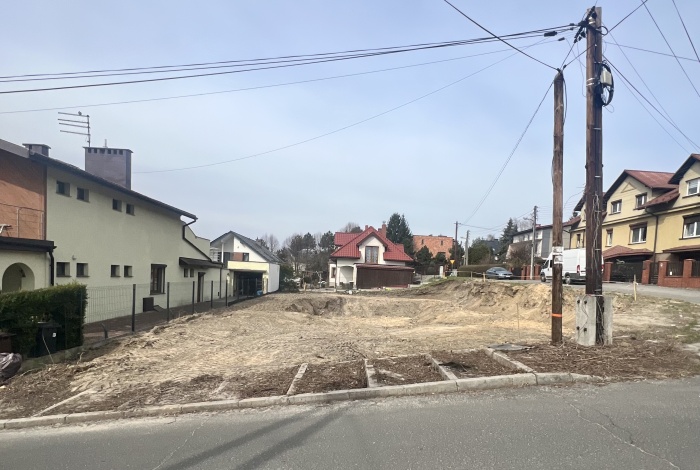 Działka na sprzedaż w Sosnowiec Klimontów Łódzka o powierzchni 570 mkw