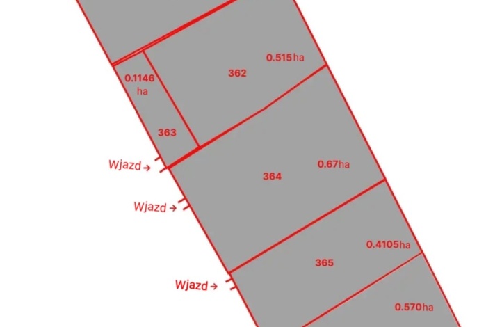 Działka na sprzedaż w Pokój Zieleniec  o powierzchni 22100 mkw