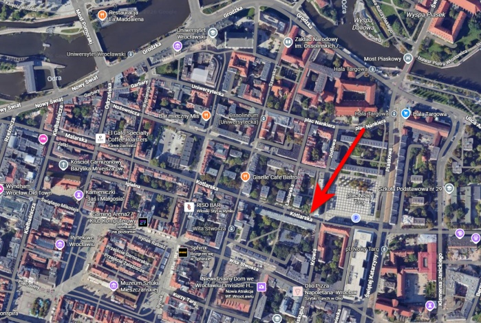 Mieszkanie na sprzedaż w Wrocław Stare Miasto Kotlarska 4 o powierzchni 53 mkw