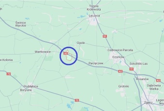 Działka sprzedaż Wartkowice Powodów Trzeci Powodów Trzeci 2600 mkw Działka Sprzedam łódzkie Wartkowice Powodów Trzeci-1