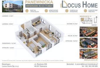 Mieszkanie na sprzedaż Katowice  834956