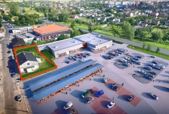 Działka sprzedaż Kłodawa Poznańska 528 mkw Działka Sprzedam wielkopolskie Kłodawa -1