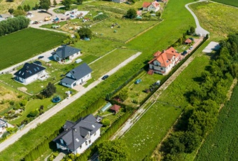 Działka sprzedaż Kraków Nowa Huta Zakarnie 928 mkw Działka Sprzedam małopolskie Kraków Nowa Huta-2