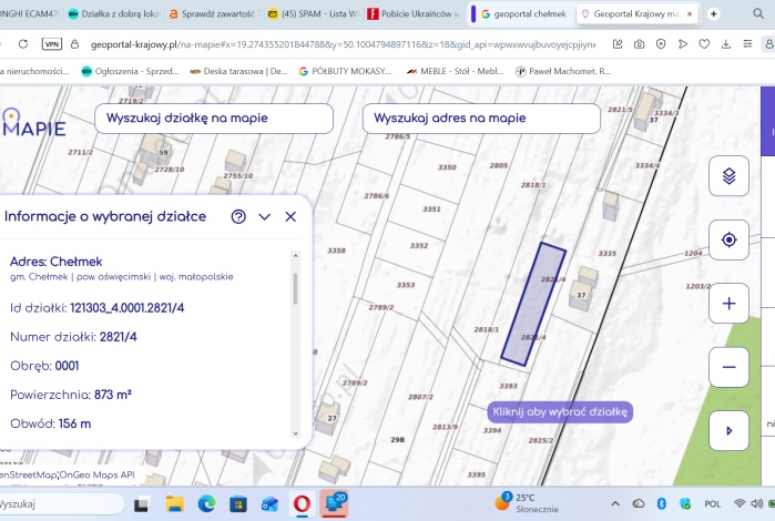 Działka na wynajem w Chełmek  Paprotnik o powierzchni 4442 mkw