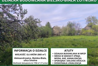 Działka na sprzedaż Bielsko-Biała  837243