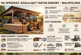 Komercja sprzedaż Biecz 7500 mkw Komercja Sprzedam małopolskie Biecz -2