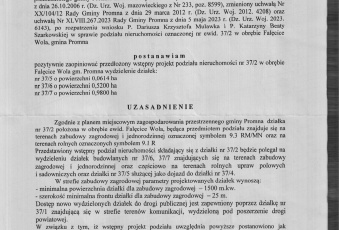 Działka sprzedaż Promna Falęcice-Wola 5200 mkw Działka Sprzedam mazowieckie Promna Falęcice-Wola-1