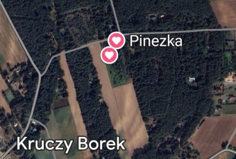 Działka sprzedaż Zatory Kruczy Borek 1150 mkw Działka Sprzedam mazowieckie Zatory Kruczy Borek-1