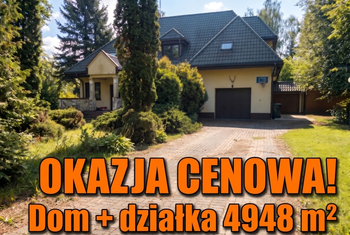 Dom na sprzedaż w Żabia Wola Zalesie Grodziska o powierzchni 250 mkw